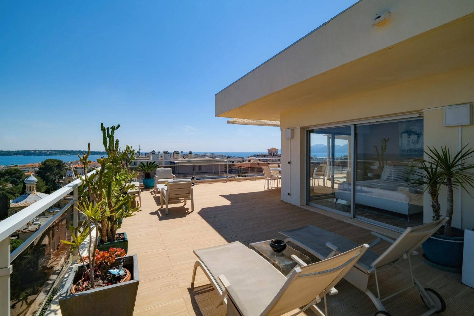 Villa Sur Le Toit - Vue Mer Exceptionnelle كان المظهر الخارجي الصورة